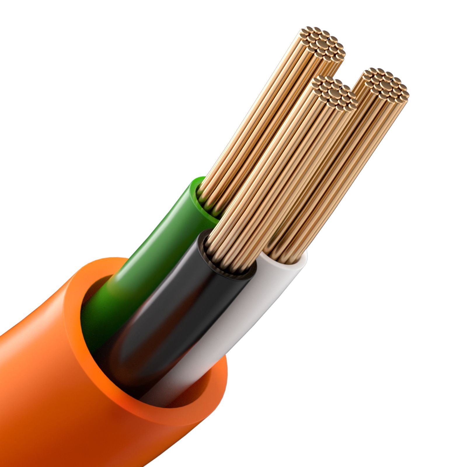 Chateauy 25FT 3-Prong Dryer Extension Cord, NEMA 10-30P/R, 125V/250V, 10AWG/3C STW Pure Copper Cable with Storage Bag & Tie
