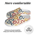 thumbnail image 6 of Lsque Snake Pattern Womens Comfort Cotton on Scuff With Memory Foam and Anti-skid Sole Slipper-46/47, 6 of 7