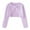 Purple, variant on KyCheLot Girls Long Sleeve Shrugs Thin Knit Sweater Cardigan for Dress 0-10 Years
