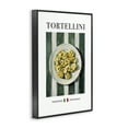 thumbnail image 3 of Stupell Industries Traditional Tortellini Pasta Food & Beverage Painting Black Framed Art Print Wall Art, 12 x 18, 3 of 8