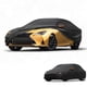 thumbnail image 1 of Funda para auto impermeable para todo clima, protección exterior completa contra el sol y la lluvia, con tiras reflectantes, negra para Lexus RC, 1 of 5