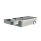 thumbnail image 4 of Organizador de gabinete extraíble, organizador de estante de pie multiusos, para cocina y baño Gris, 4 of 9