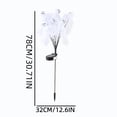thumbnail image 6 of AZXY Solar White Ghost Stake Lights Halloween Decorations, Halloween Yard Decor Halloween Outdoor Decor, Halloween Decor for Lawn Path Front Porch Party, Light Up Solar Yard Spooky Ornament Supplies, 6 of 6