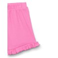 thumbnail image 3 of Garanimals Toddler Girl Ruffle Solid Rib Shorts, Sizes 18M-5T, 3 of 3