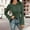 Army Green, variant on Generic Womens Bell Sleeve Knit Tops Lightweight Fall Trendy Crew Neck Ribbed Knit Top Solid Color Casual Slim Fit Tops