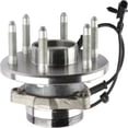 thumbnail image 2 of Wheel Bearing Hub Front Wheel Hub and Bearing Assembly 515036 Compatible for Chevy GMC with ABS 6 Lug ONLY for 4WD, 2 of 5