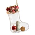 thumbnail image 3 of LEFXSMR Transparent Christmas Stockings, 3.93" Embossed Hanging Christmas Stocking, Stockings Christmas Decorations for Party Supplies Kids Gifts, 3 of 7