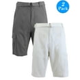 thumbnail image 4 of Men's Belted Cotton Cargo Shorts (2-Pack), 4 of 11