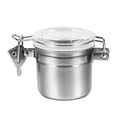 thumbnail image 1 of ColoMX 1pc Recipiente hermético Recipiente de alimentos de acero inoxidable Tarro de azúcar en grano, 1 of 8