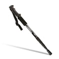 thumbnail image 3 of Polo de trekking Ajustable Ajustable Sin deslizamiento Pista de senderismo Bastones de aleación de aluminio Montañismo Escalada Muletas Negro Advancent OD003554-02, 3 of 7