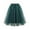 GN1, variant on MIXUE Skirts For Women Summer Mesh Solid Color Pleated Elastic High Waist Soft A Line Mini Tennis Skirt Streetwear,Green,S