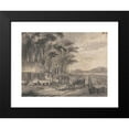 thumbnail image 2 of Isaac Weld 24x18 Black Modern Framed Museum Art Print Titled - American Stage Wagon, 2 of 5