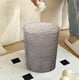 thumbnail image 4 of Cubo de basura, bote de basura vertical a rayas para desechos domésticos, cubo de basura transparente de gran tamaño, cubo de basura, 4 of 6