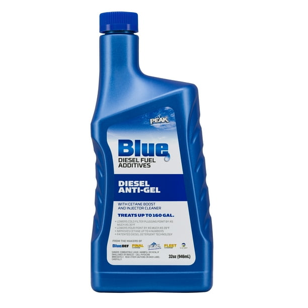 PEAK Blue 32 Ounce AntiGel Diesel Fuel Additive for Cold Weather