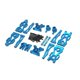 thumbnail image 3 of Piezas de metal mejoradas para coche RC. Pieza de coche RC fácil de instalar para Q130A C8805 1:16 RC. Azul, 3 of 9