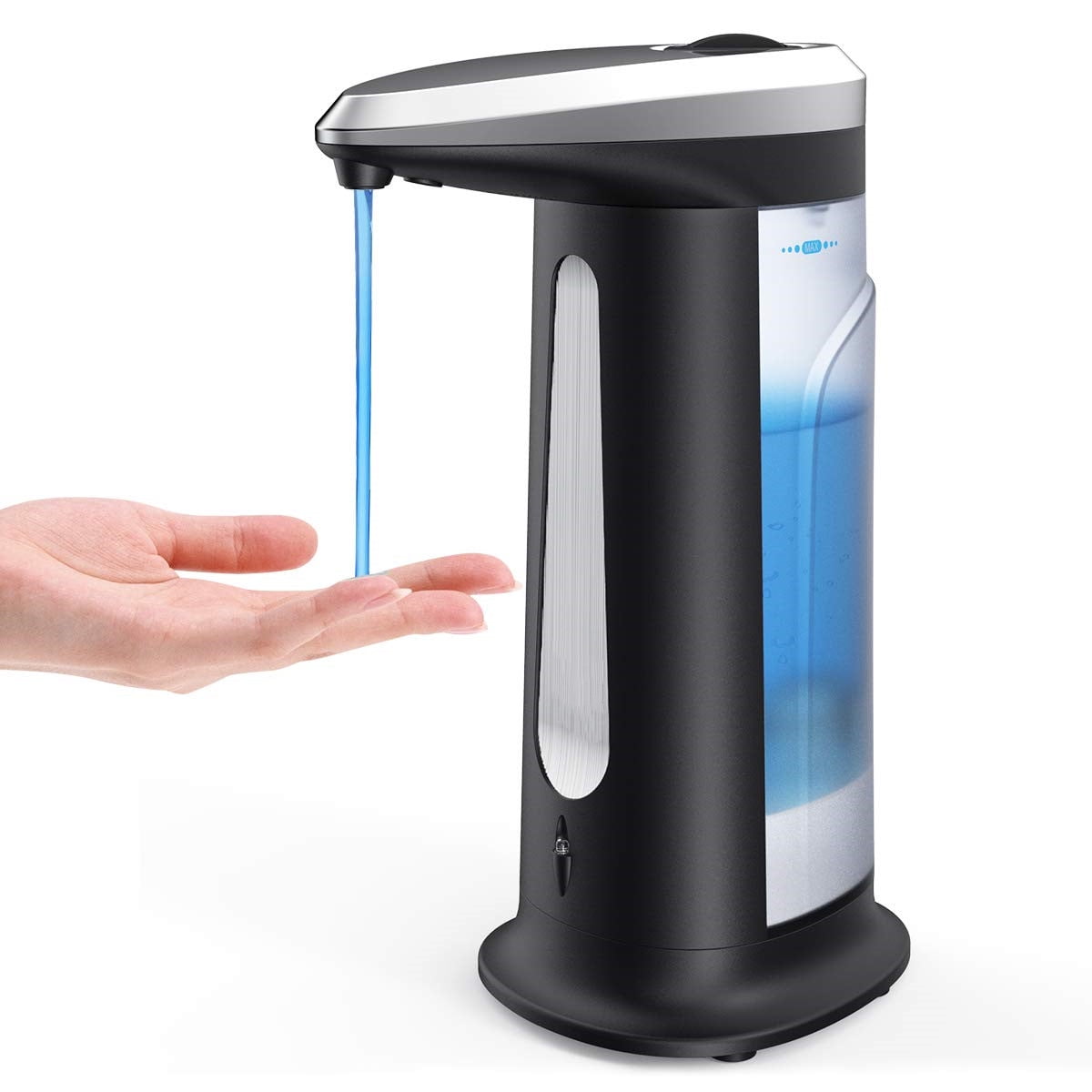 automatic hand soap & sanitizer dispenser