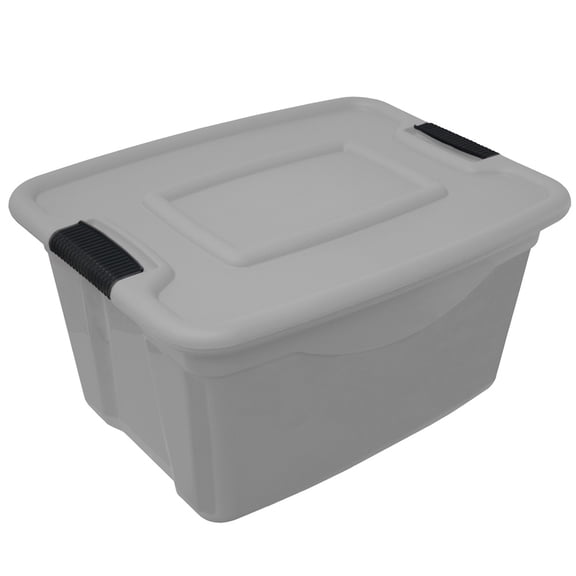Caja Organizadora PlasticTrends Miami 19 Litros Gris