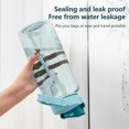thumbnail image 2 of 2 Liter Water Bottle With Straw Female Girls Large Portable Travel Bottles Sport, 2 of 5