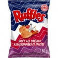 thumbnail image 1 of Ruffles Spicy All Dressed flavoured Potato Chips, 1 of 9