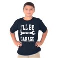 thumbnail image 4 of I'll Be In the Garage Wrench Joke Boys Kids T Shirt Tees Tops Teen Brisco Brands M, 4 of 6