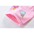 thumbnail image 6 of FEDPOP Toddler Girls Pajamas Summer Graphic Sleepwear Set Kids Cotton Pjs Size 5T, 6 of 7