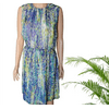 ADRIANNE VITTADINI Collection Women's Multicolor Sleeveless Dress Size 8