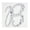 B, variant on Recollections Bling Alphabet Letter Sticker, 12 Pack