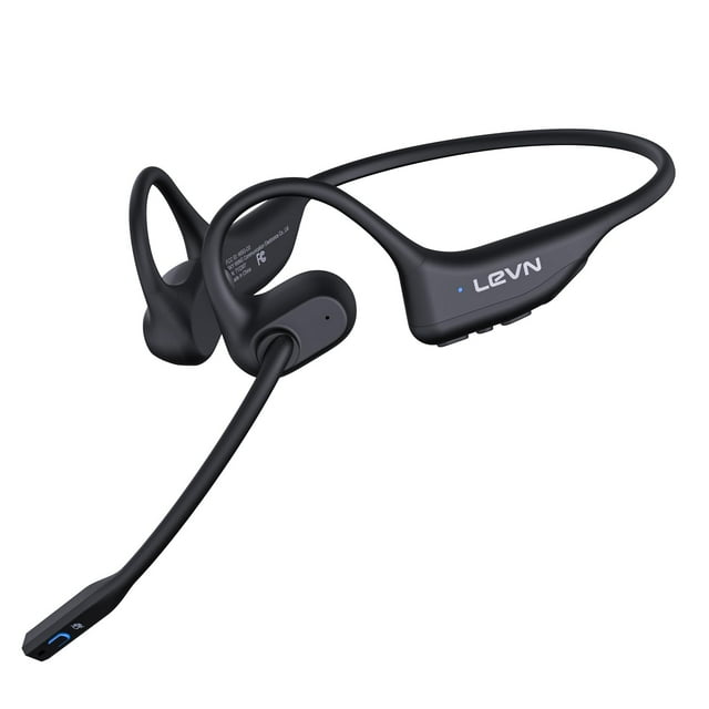 Auriculares Bluetooth de oído abierto LEVN con micrófono con cancelación de ruido