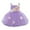 Purple, variant on Moocorvic Baby Girl Tulle Dress Casual Flower Embroidery Toddler Dresses Wedding Gown for Summer Party Birthday Outfit 12-18 Months,Pink