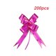 thumbnail image 4 of Cesta de regalo con lazo para tirar, 200 piezas, con cinta, decoración de boda, decoración del Día de San Valentín, artesanías florales Kits de decoración para fiestas borde de oro rojo rosa Billuyoard HA059838-04B, 4 of 6