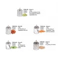 thumbnail image 4 of Manual Rotary Grater w/ 5 Drum Blades Vegetable Shredder Food Mills Nuts Grinder, 4 of 5