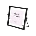 thumbnail image 1 of Portarretratos Flotante Ilios Innova metálico Color negro 10.16cm x 4cm x 10.16cm, 1 of 5