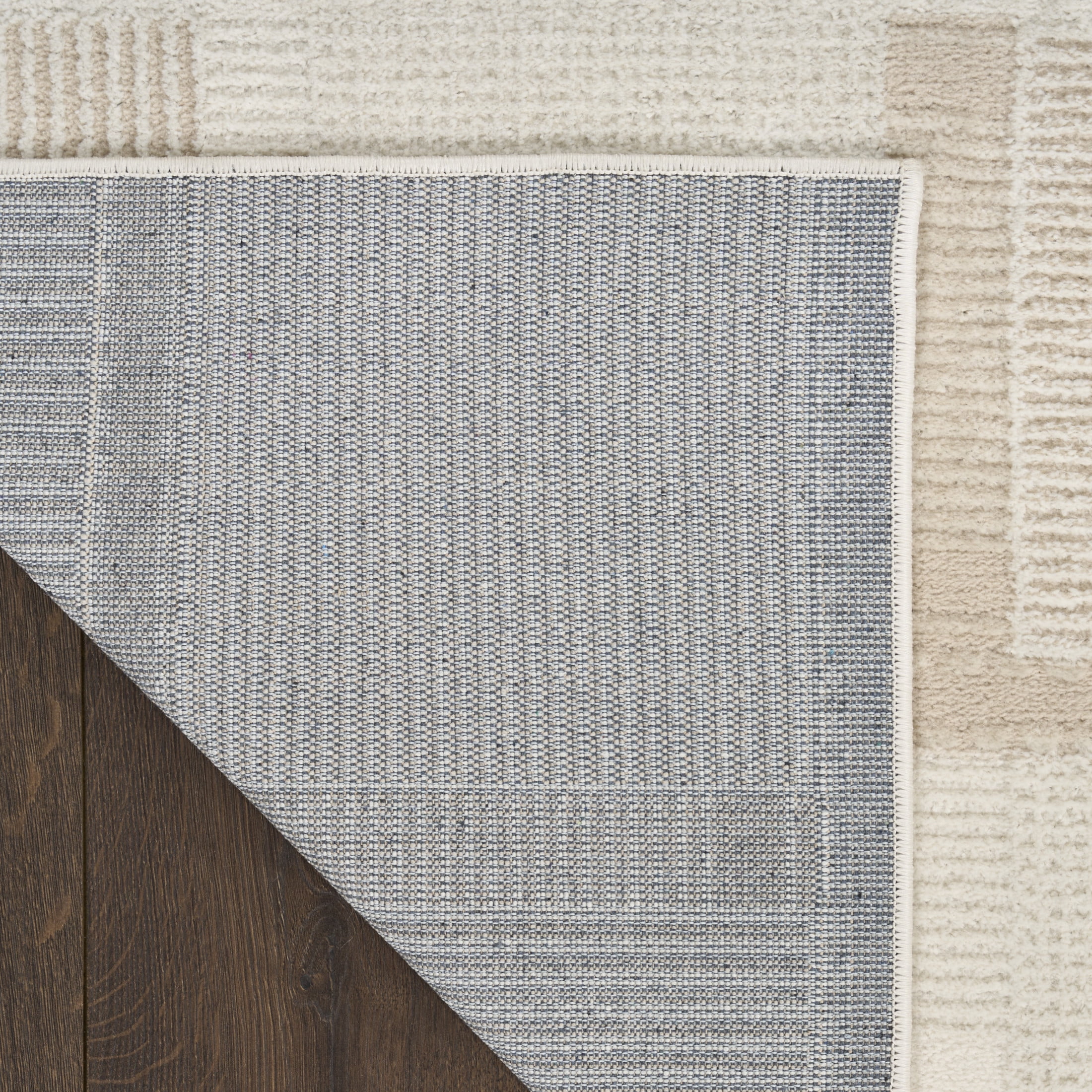 Nourison Nordic 8' x 10' Ivory Taupe Modern Indoor Rug