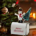 thumbnail image 2 of Árbol De Navidad, Buzón De Papá Noel, Decoración Pintada, Colgante, Decoraciones Navideñas, 2 of 5