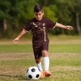 thumbnail image 2 of 2026 New Mexico Soccer Jersey Kids, Mexican Jersey Soccer T-Shirt, Mexico National Team Pattern Crew Neck Short Sleeve Athletic Casual Football Top for Kids, 2 of 9