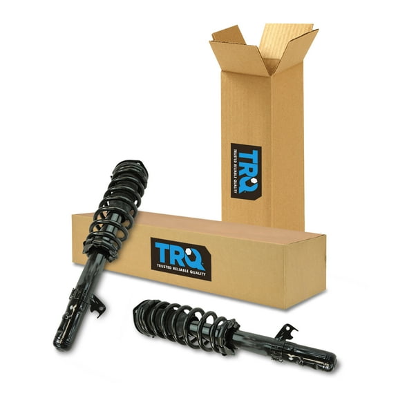 TRQ Complete Loaded Shock Strut Spring Assembly Front Pair Set for Fusion Milan SCA61077