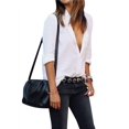 thumbnail image 4 of Women Long Sleeve Button Down Blouse Top, 4 of 15