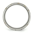 thumbnail image 2 of Titanium Yellow 6mm Band Ring Wedding Fancy, 2 of 11