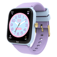 thumbnail image 2 of ICE-WATCH - Ice Smart Junior 2.0 - Square Soft Blue Connected Watch for Children with Purple Silicon Strap - 022800 (1,75 Inches) - iOS, Android Water Resistant Smartwatch - Music Control, Games, 2 of 9