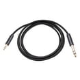thumbnail image 3 of Cable de audio macho a hembra adaptador estéreo de 3,5 mm a 6,35 mm para sistema estéreo doméstico 1M perfke Cable de audio, 3 of 9