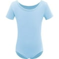 thumbnail image 1 of VINGT ANS Justaucorps de Base à Manches Courtes pour Filles, Équipe, Ballet, Danse, Gymnastique, 1 of 4