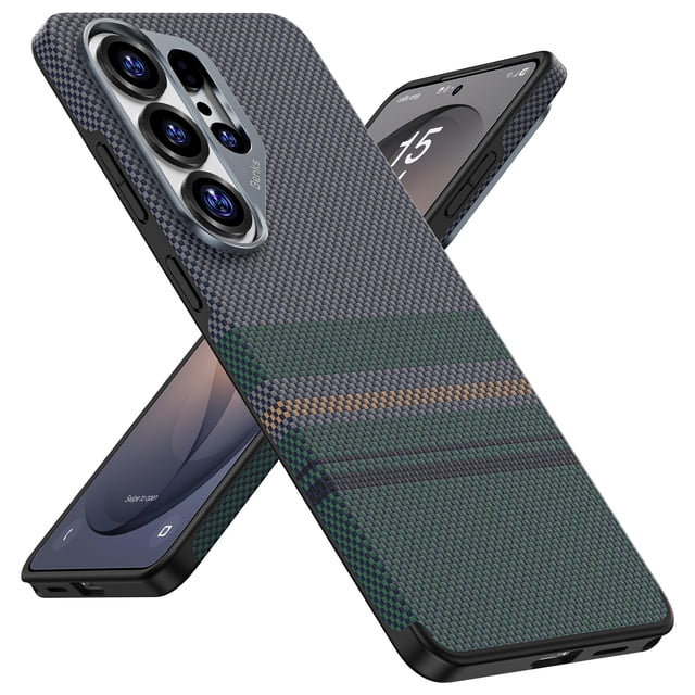 Funda para teléfono BENKS S26 Ultra compatible con MagSafe, Kevlar