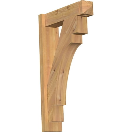 

5 1/2 W x 20 D x 32 H Merced Smooth Arts and Crafts Outlooker Western Red Cedar