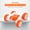 Orange, variant on Orange Orange Rechargeable Rc Rollover Stunt Car Double Sided Driving 360° Rotating Off Road Racing Vehicle Led Lights