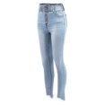 thumbnail image 3 of FashionMille Women Regular Ultra Slim Fit Skinny Denim Leggings Jeans High Waisted Jeggings Denim Jeans, 3 of 5