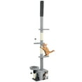 thumbnail image 1 of PawHut Floor to Ceiling Cat Tree, Adjustable Height 87-100", 1 of 10