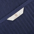 thumbnail image 4 of Superior Soho Ribbed Cotton 6-Piece Assorted Towel Set, Navy Blue, 4 of 9