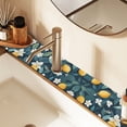 thumbnail image 2 of Yayeee Faucet Mat for Kitchen Sink 30" Diatomite Long Splash Guard Pad, Floral Lemon, 2 of 7
