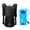 Black, variant on TOPCHANCES Lightweight Hydration Backpack, Running Backpack with 2L Water Bladder, Breathable Reflective Water Daypack for Hiking Running Cycling (Green)