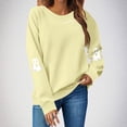 thumbnail image 4 of Halloween Sweatshirt for Women Fall Sweatshirts Spooky Shirts Cute Ghost Hoodies Crewneck Long Sleeve Sweaters Funny Boo Graphic Sweatshirts, 4 of 6